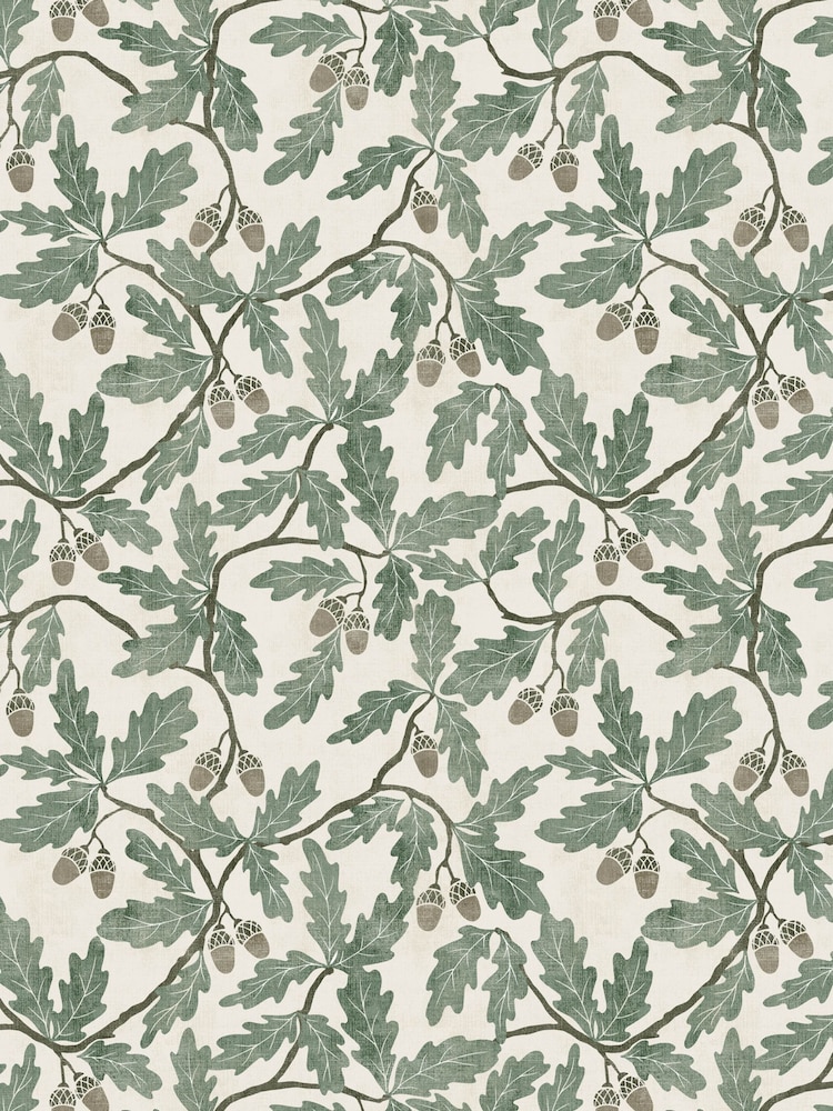 Avalon Home Green Oak 100% Cotton Table Runner - Image 6 of 6 Avalon Home Green Oak 100% Cotton Table Runner - Image 6 of 6