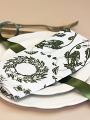 Avalon Home Forest Stag 100% Cotton Pair of Napkins - صورة 3 من 6