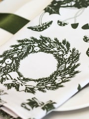 Avalon Home Forest Stag 100% Cotton Pair of Napkins - صورة 5 من 6
