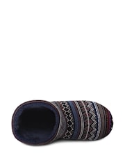 Totes Mens Knitted Boot Slippers - Image 2 of 5