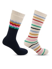 Totes Ladies Totes Thermal Welly/Boot Socks 2 Pair Pack - Изображение 5 из 5