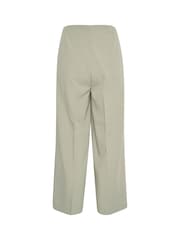 Soaked in Luxury Grey Corinne High Waisted Culotte Trousers - Image 6 of 7
