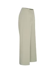 Soaked in Luxury Grey Corinne High Waisted Culotte Trousers - Image 7 of 7