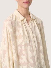 Soaked in Luxury Felisia Loose Fit Long Sleeve White Shirt - Image 4 of 6
