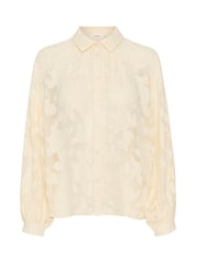 Soaked in Luxury Felisia Loose Fit Long Sleeve White Shirt - Image 5 of 6