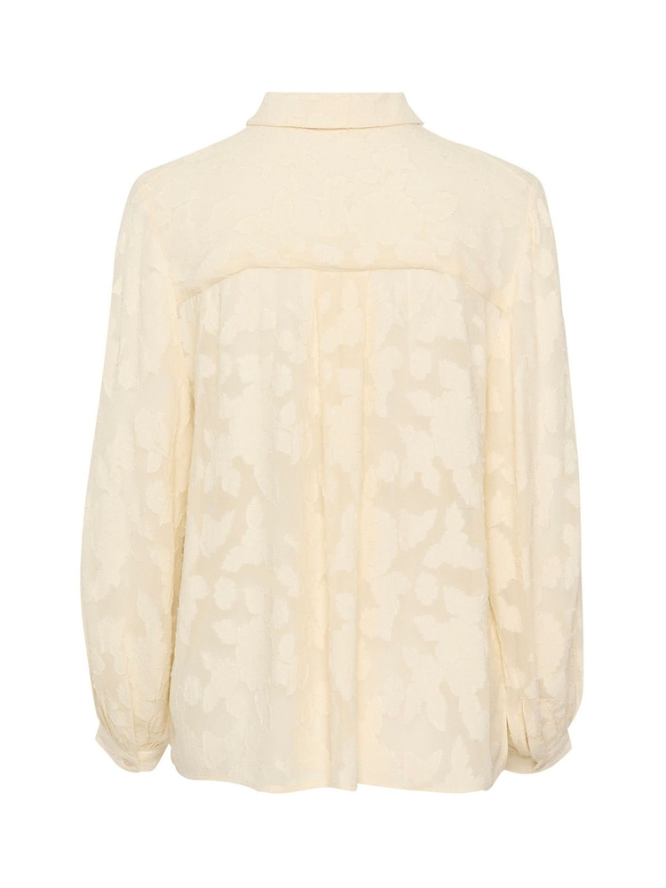 Soaked in Luxury Felisia Loose Fit Long Sleeve White Shirt - Image 6 of 6