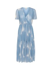 Soaked in Luxury Aldora Short Sleeve V-Neck Wrap Dress - Image 4 of 5
