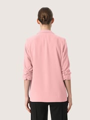 Soaked in Luxury Shirley 3/4 Sleeve Open Front Blazer - Image 2 of 6