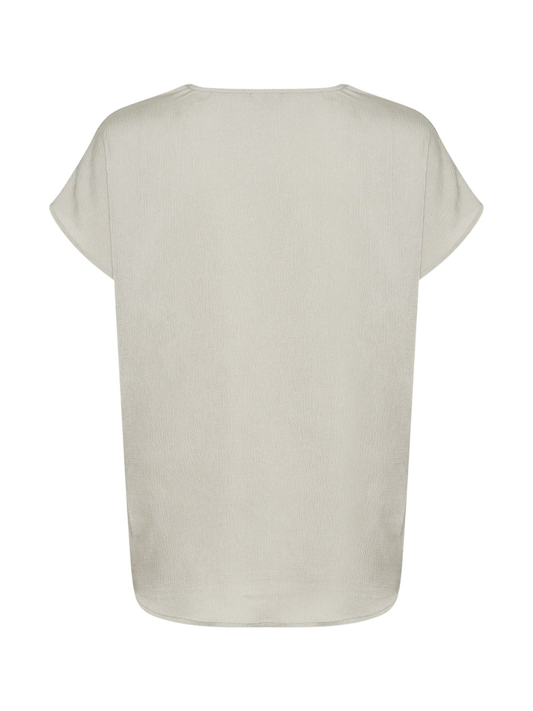 Soaked in Luxury Ioana Short Sleeve V-Neck Blouse - Image 6 of 6