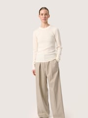 Soaked in Luxury Slim Fit Spina Crew Neck Pullover Jumper - Image 2 of 6