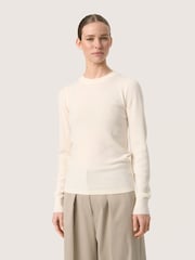 Soaked in Luxury Slim Fit Spina Crew Neck Pullover Jumper - Image 4 of 6