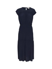 Soaked in Luxury Blue Layna Short Sleeve Dress - Image 5 of 6
