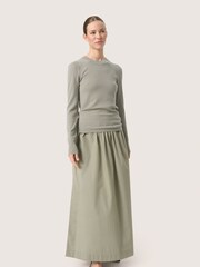 Soaked in Luxury Slim Fit Spina Crew Neck Pullover Jumper - Image 3 of 6