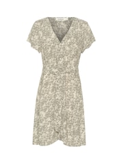 Soaked in Luxury Sylvia V-Neck Short Sleeve Belt Dress - Image 5 of 6