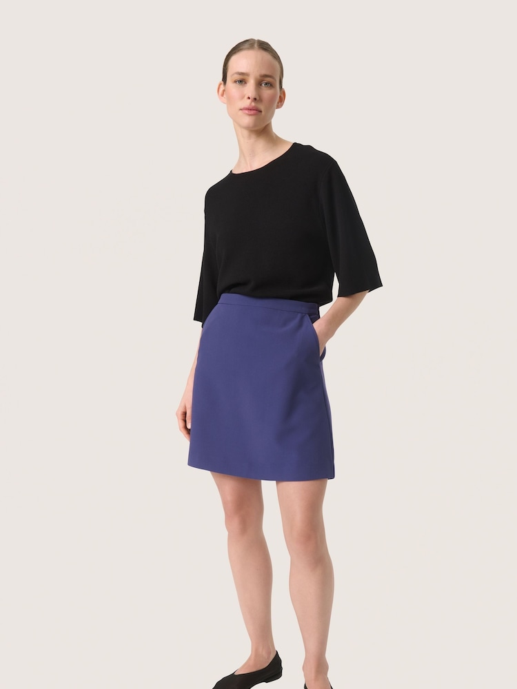 Soaked in Luxury Corinne A-line Silhouette Mini Skirt - Image 1 of 6