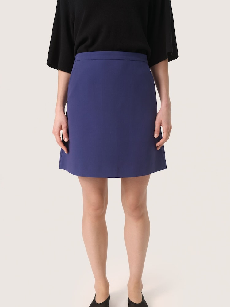 Soaked in Luxury Corinne A-line Silhouette Mini Skirt - Image 2 of 6
