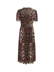 Soaked in Luxury Aldora Short Sleeve V-Neck Wrap Dress - Image 6 of 6
