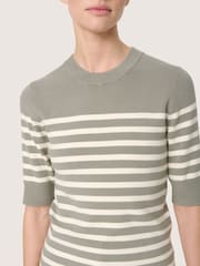 Soaked in Luxury Slim Fit Spina Crew Neck Pullover Jumper - Image 4 of 6