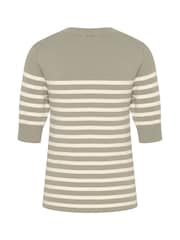 Soaked in Luxury Slim Fit Spina Crew Neck Pullover Jumper - Image 6 of 6