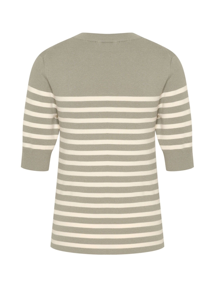 Soaked in Luxury Slim Fit Spina Crew Neck Pullover Jumper - Image 6 of 6