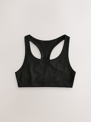 Black&White Racer Back Crop Tops 3 Pack (5-16yrs) - Image 2 of 7