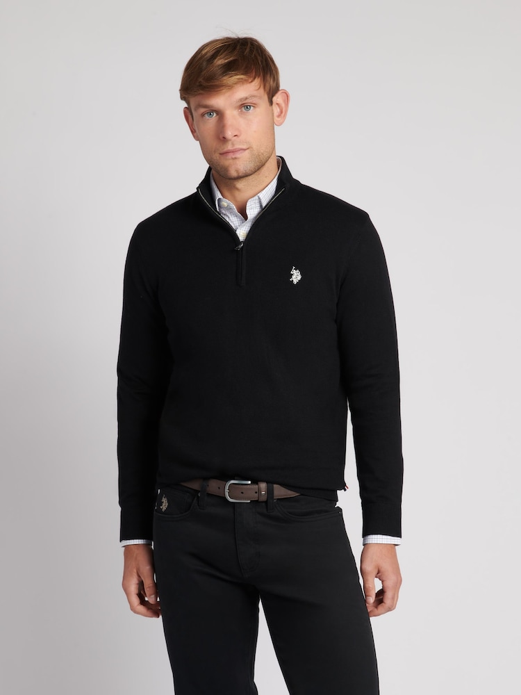 U.S. Polo Assn. Black Mens Peached Oxford Shirt - Image 1 of 7