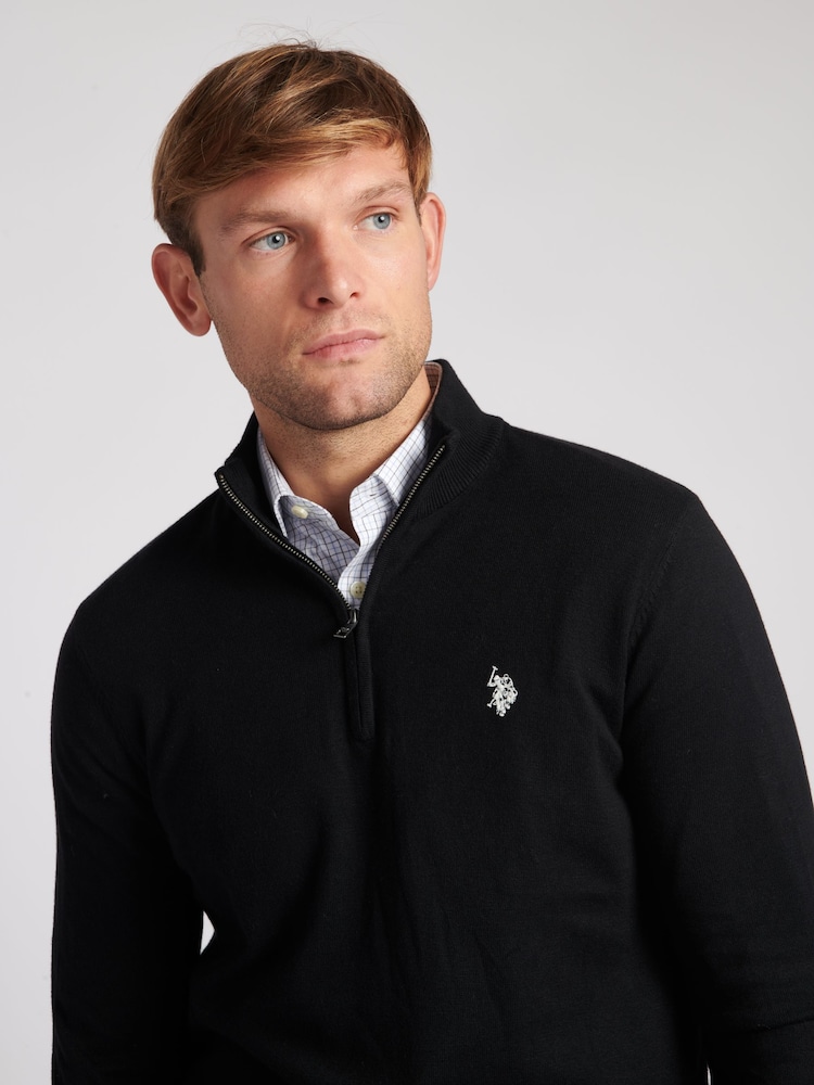 U.S. Polo Assn. Black Mens Peached Oxford Shirt - Image 4 of 7