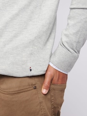 U.S. Polo Assn. Grey Mens Peached Oxford Shirt - Image 5 of 7