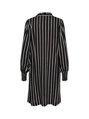 Kaffe Beathe Above Knee Length A-line Black Dress - Image 5 of 5