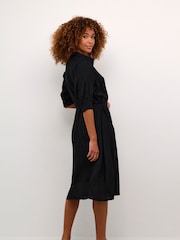 Kaffe Emine Half Sleeve Pocket Shirt Dress - Image 2 of 6