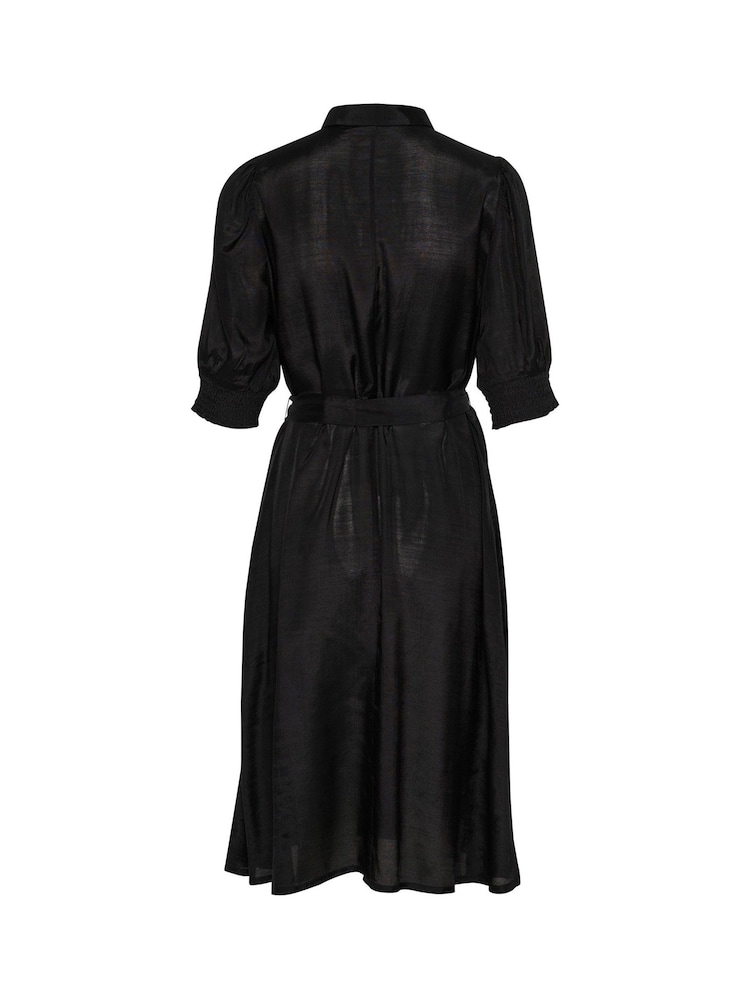 Kaffe Emine Half Sleeve Pocket Shirt Dress - Image 6 of 6