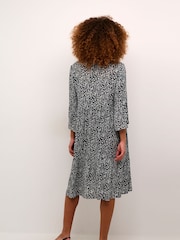 Kaffe Fit Hera Knee Length A-line Dress - Image 2 of 5