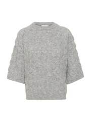 Kaffe KAmalene Half Sleeve Round Neck Pullover Jumper - Image 5 of 6