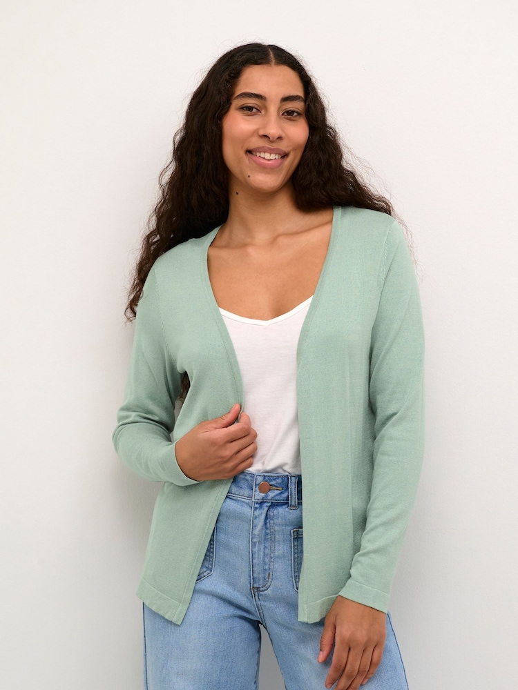 Kaffe KAfenia Astrid Regular Fit Open Cardigan - Image 1 of 6