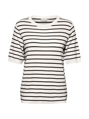 Kaffe Mala Short Sleeve Crew Neck Pullover Black Jumper - Image 5 of 6