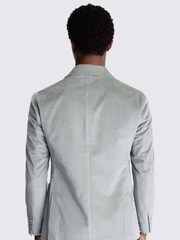 MOSS Grey Tailored Fit Double Breasted Corduroy Jacket - Image 2 of 4
