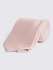 MOSS Pink Sky Grenadine Tie - Image 1 of 3