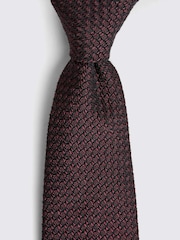 MOSS Red Sky Grenadine Tie - Image 2 of 3