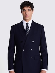 MOSS Blue Tailored Fit Performance Jacket - Image 1 of 6
