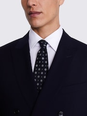 MOSS Blue Tailored Fit Performance Jacket - Image 4 of 6