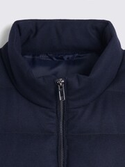 MOSS Blue Flannel Gilet - Image 5 of 5
