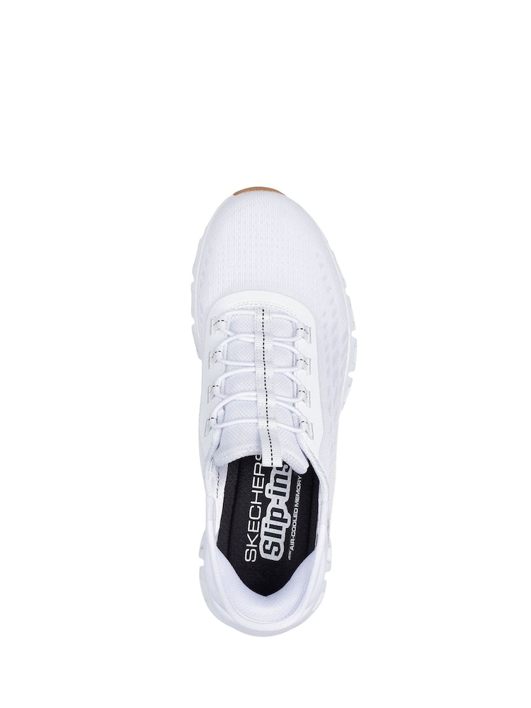 Buy Skechers White Glide Step Tranquility Trainers from Next India