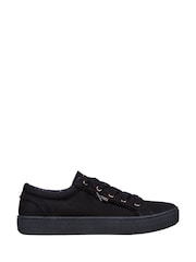 Skechers Black Chrome Bobs Extra Cute Womens Trainers - Image 1 of 5