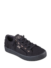 Skechers Black Chrome Bobs Extra Cute Womens Trainers - Image 3 of 5