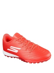 Skechers Red Jr Youth Turf Ground Football Boots - Image 3 of 5