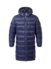 Tog 24 Blue Mens Barnby Long Padded Jacket - Image 10 of 10