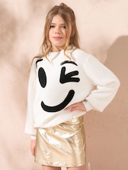 Angel & Rocket Cream Lola Love Jumper - Image 1 of 4