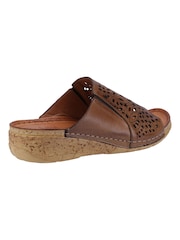 Riva Cardigan Brown Sandals - Image 2 of 4