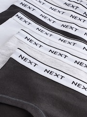 Black/White Hipsters 7 Pack (2-16yrs) - Image 11 of 11