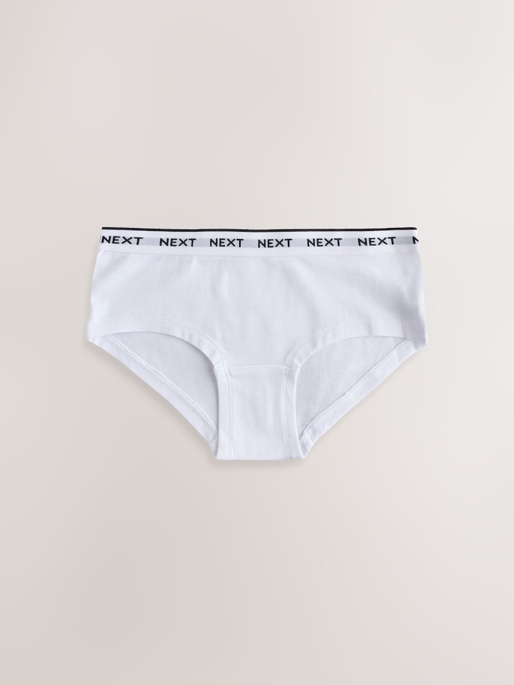 Black/Grey/White Hipsters 7 Pack (2-16yrs) - Image 3 of 11